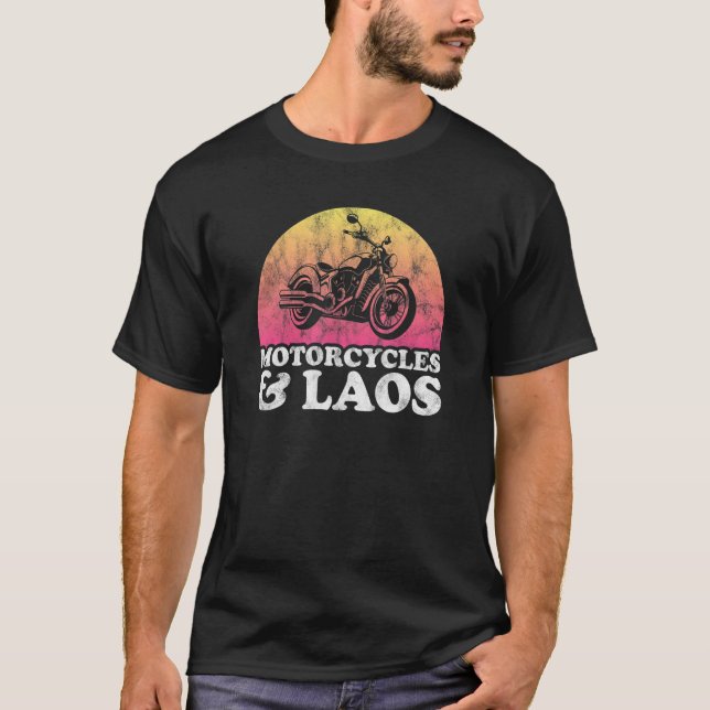 Camiseta Motocicletas Laos (Frente)