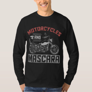 Camiseta Motociclismo Biker Máscara Bicicleta B
