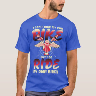 Camiseta Motociclismo de bicicleta Mulheres Engraçadas Bike