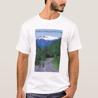Camiseta Motociclismo o laço cénico de Selkirk