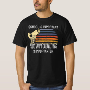 Camiseta Motociclismo sobre neve Motocicleta sobre neve