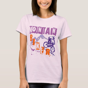 Camiseta Motociclista da montanha