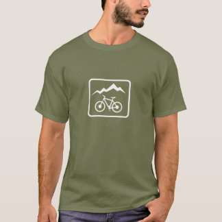 Camiseta Motociclista da montanha