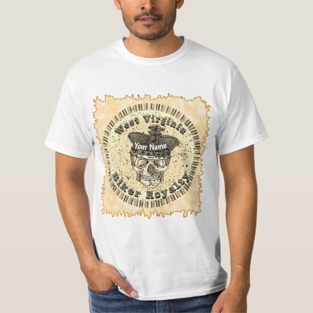 Camiseta Motociclista da Virgínia Ocidental (Frente)
