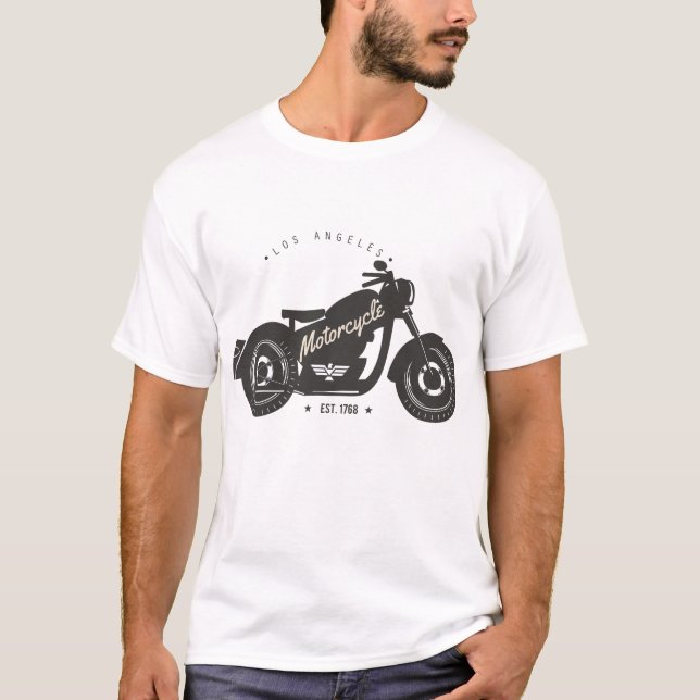 Camiseta Motociclista de Los Angeles (Frente)