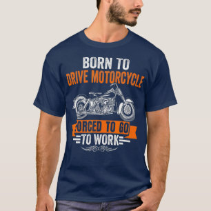 Camiseta Motociclista de motocicletas moto Biek Biker com T