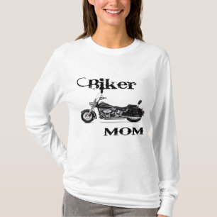 Camiseta Motociclista-Mamã
