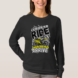 Camiseta Motociclista motociclista passador de fronteira mo