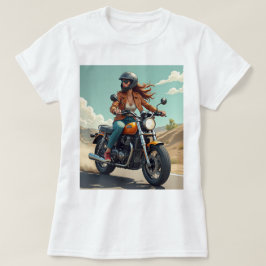 Camiseta Motociclista na Estrada