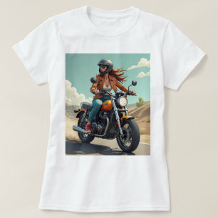 Camiseta Motociclista na Estrada