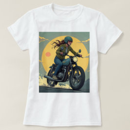 Camiseta Motociclista na Estrada