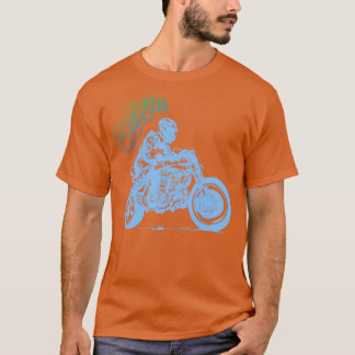 Camiseta motociclista personalizada