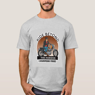 Camiseta Motociclista Vintage