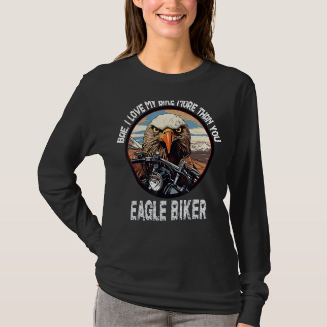 Camiseta Motociclistas engraçados para motociclistas (Frente)