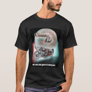 Camiseta Motociclo 3D clássico