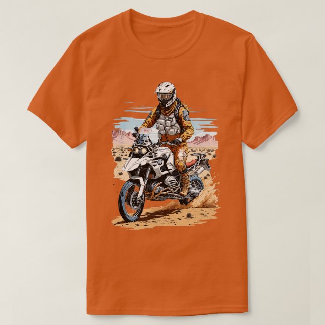 Camiseta Motociclo Adventure Bmw R1250 Gs (Frente do Design)