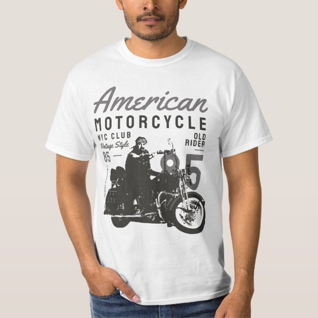 Camiseta Motociclo Americano (Frente)
