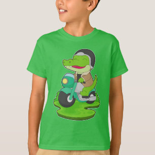 Camiseta Motociclo Crocodilo