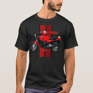 Camiseta Motociclo de 2 estroques do Retro RD 350 LC