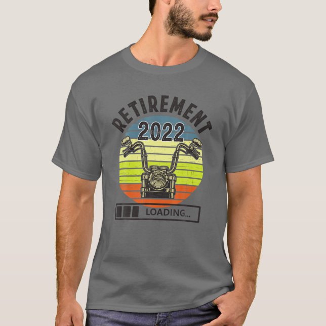 Camiseta Motociclo de carregamento do plano de reformas (Frente)