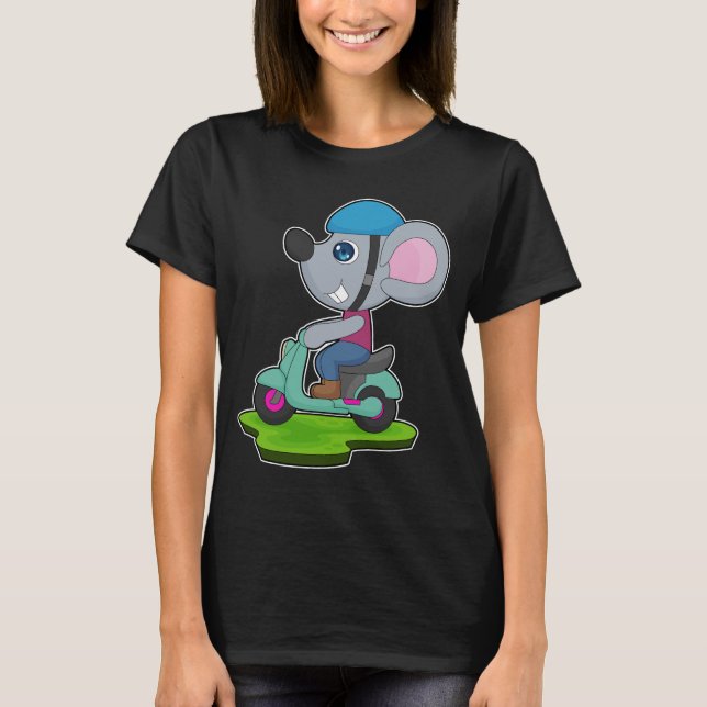 Camiseta Motociclo do mouse (Frente)