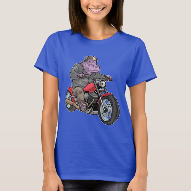 Camiseta Motociclo Hippo (Frente)
