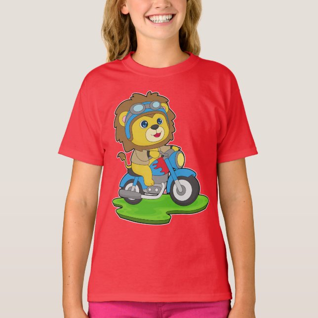 Camiseta Motociclo Leão (Frente)