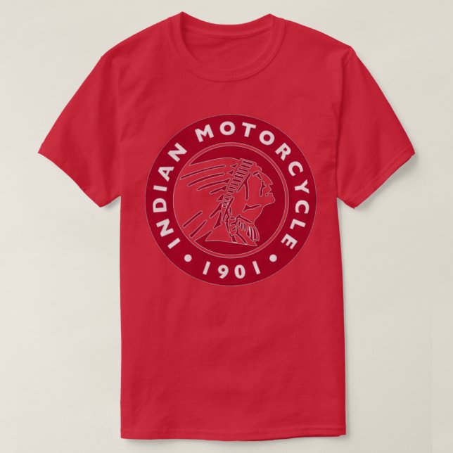 Camiseta Motociclo Manly Maroon (Frente do Design)