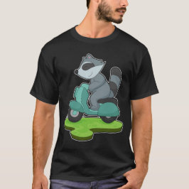 Camiseta Motociclo Racoon