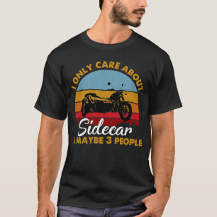 Camiseta Motociclo Sidecar Sunset Style
