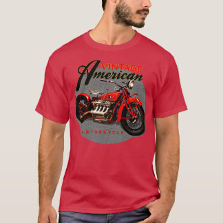 Camiseta Motociclos americanos Vintage