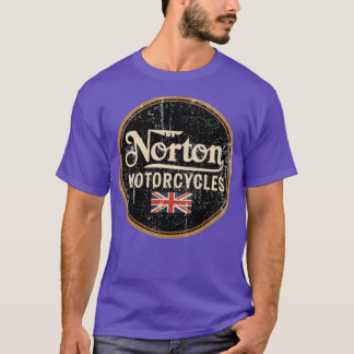 Camiseta Motociclos britânicos, design clássico