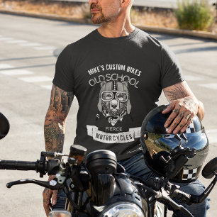 Camiseta Motociclos de azar da velha escola