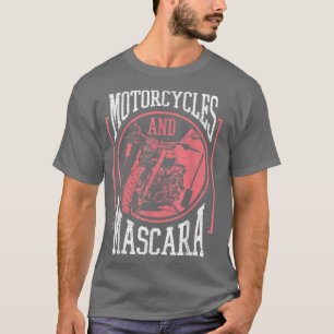 Camiseta Motociclos De Biker E Motocicletas De Mascara