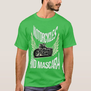 Camiseta Motociclos e rímel de uso feminino - Cruiser de bi