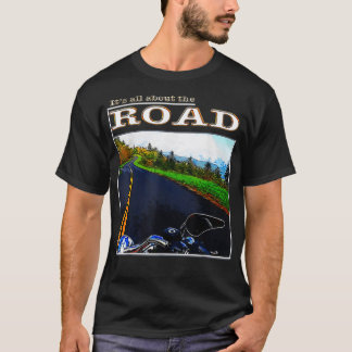 Camiseta Motociclos é tudo sobre a estrada
