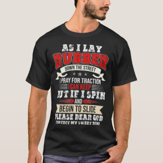 Camiseta Motociclos Engraçados Protegem Minha Sw