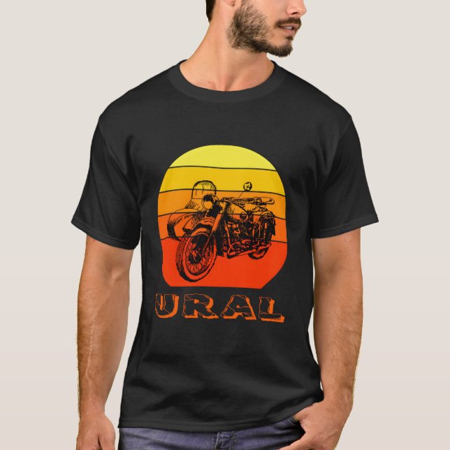 Camiseta Motociclos Pesados Soviéticos Como Ural Não Têm Me (Frente)