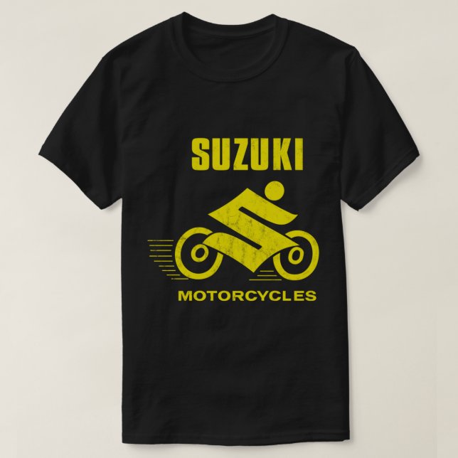 Camiseta Motociclos Suzuki Motociclos 60 (Frente do Design)