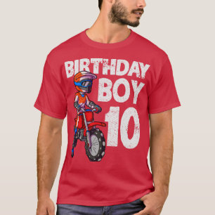 Camiseta Motocross 10º aniversário MX 10 anos Bike B