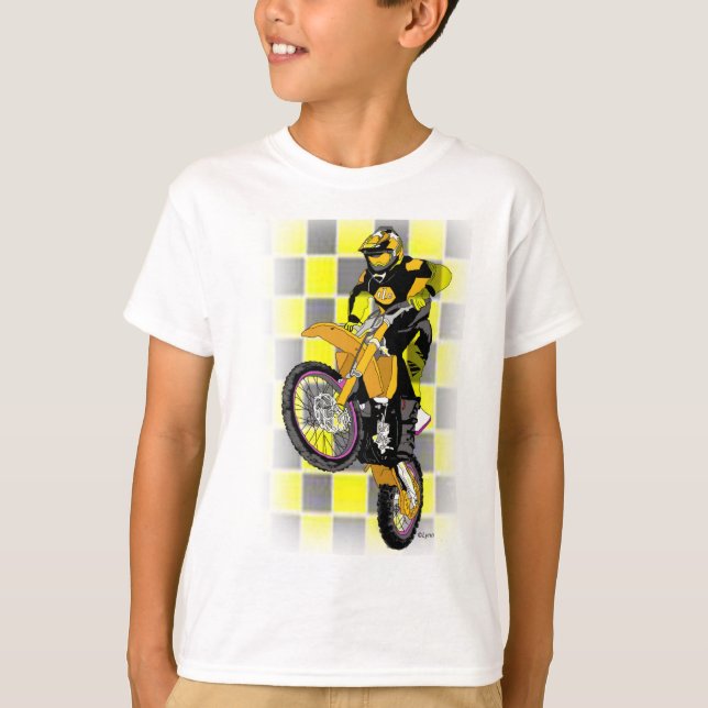 Camiseta Motocross 407 (Frente)