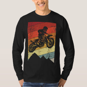 Camiseta Motocross Bike Vintage Dirtbike Gift Racing Retro