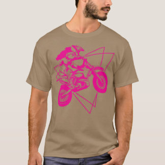 Camiseta Motocross Biker Bike de Camada de Camada de Sujeir