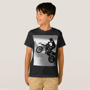 Camiseta Motocross Biker -    Montanhas RochosasT-Shirt