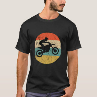 Camiseta Motocross Biker Vintage Retro Sunset Enduro Superf