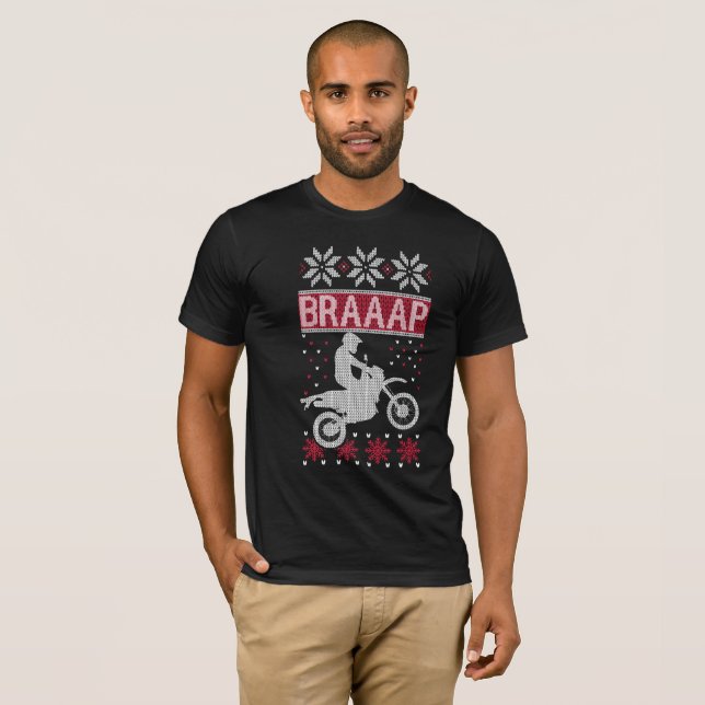 Camiseta Motocross Braap (Frente Completa)