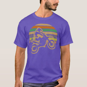 Camiseta Motocross da Camada de Sujeira Retro Vintage MX