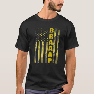 Camiseta Motocross Dirt Biap USA Flag Camo Motorcycl