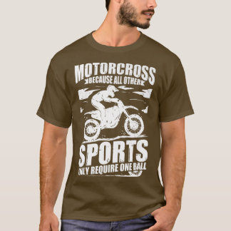Camiseta Motocross Dirt Biker Porque Outros Esportes Exigem