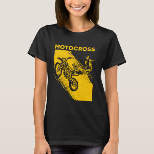 Camiseta Motocross Enduro Supermoto Bike Dirt Biker Retro V